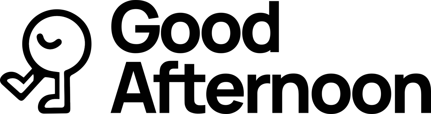 good afternoon logo